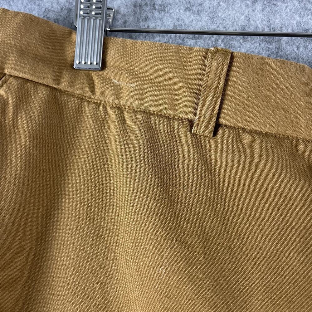 Cabelas Hunting Pants Mens 36x30 Brown Brush Guard Outdoor Workwear Field - Picture 16 of 16
